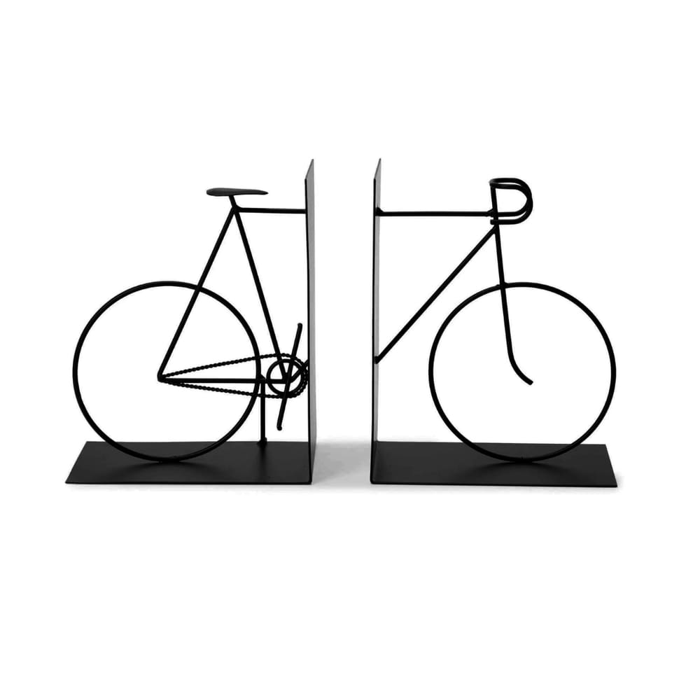 Escultura Aparador de Livros Bicicleta 19x30x10cm 15837 Mart
