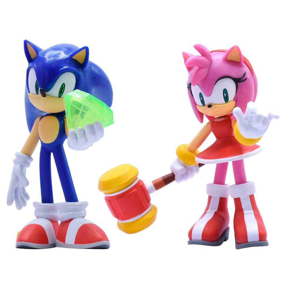 1 Boneco De Pelúcia Da Turma Do Sonic Bem Fofinho no Shoptime