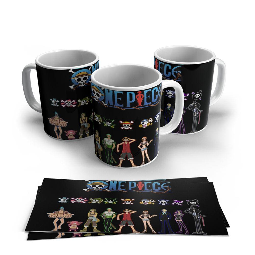 Caneca de Porcelana One Piece Modelo 040