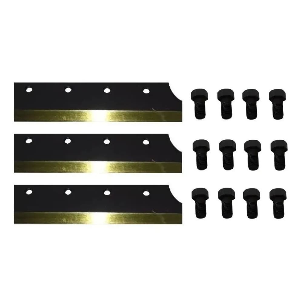 Kit Jogo C/ 3 Faca + 12 Parafusos Ensiladeira Nogueira - En12/6600 -
