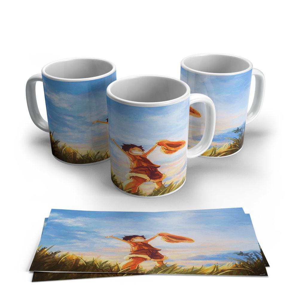 Caneca de Porcelana One Piece Modelo 028