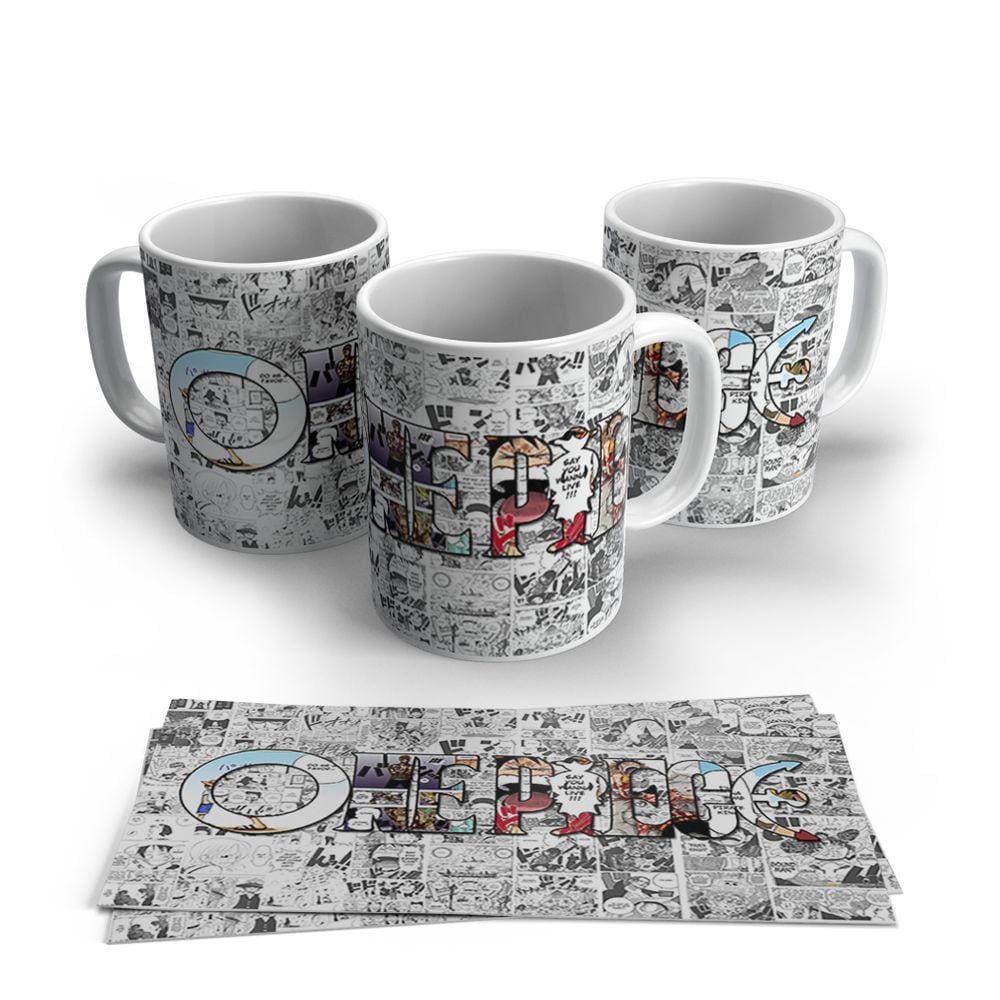 Caneca de Porcelana One Piece Modelo 031