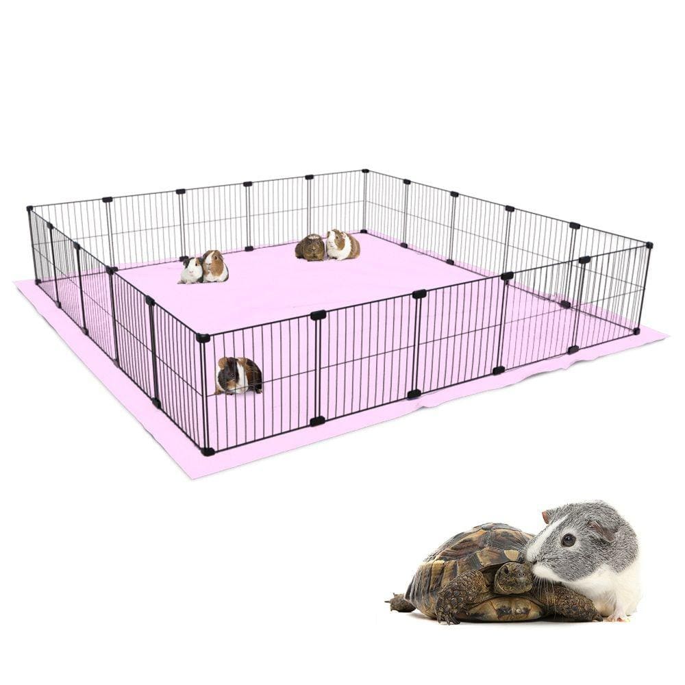 Cercado para Porquinho da Índia Hamster Twister 150x150 com Soft Malha Estreita 2,5x15cm Aramado Pet