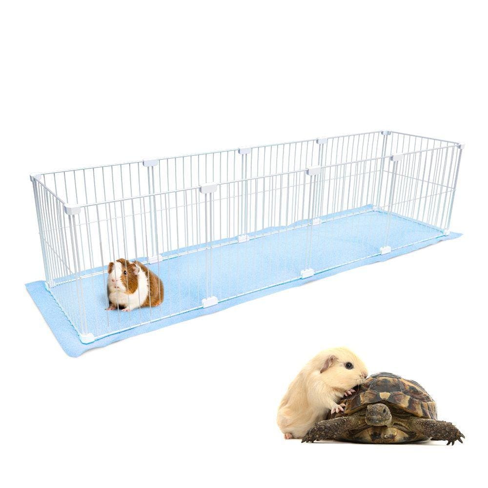 Cercado para Porquinho da Índia Hamster Twister 30x120 com Soft Malha Estreita 2,5x15cm Aramado Pet