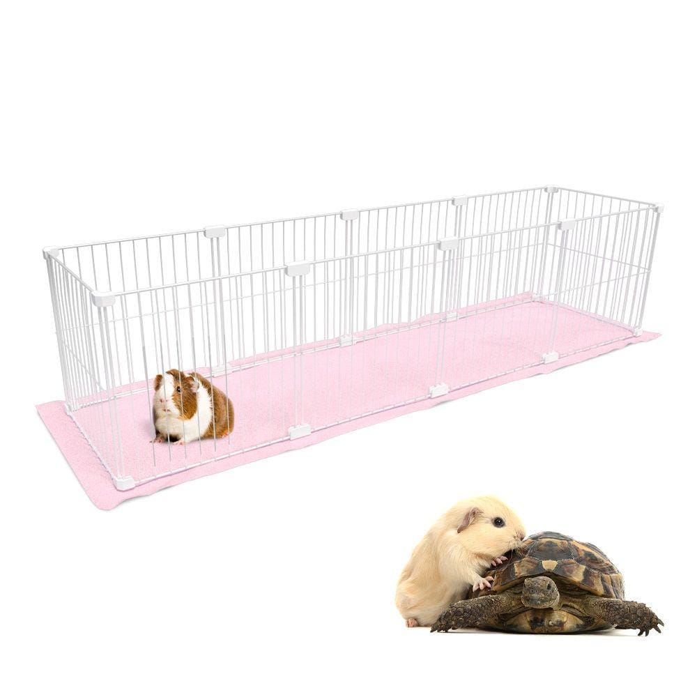 Cercado para Porquinho da Índia Hamster Twister 30x120 com Soft Malha Estreita 2,5x15cm Aramado Pet