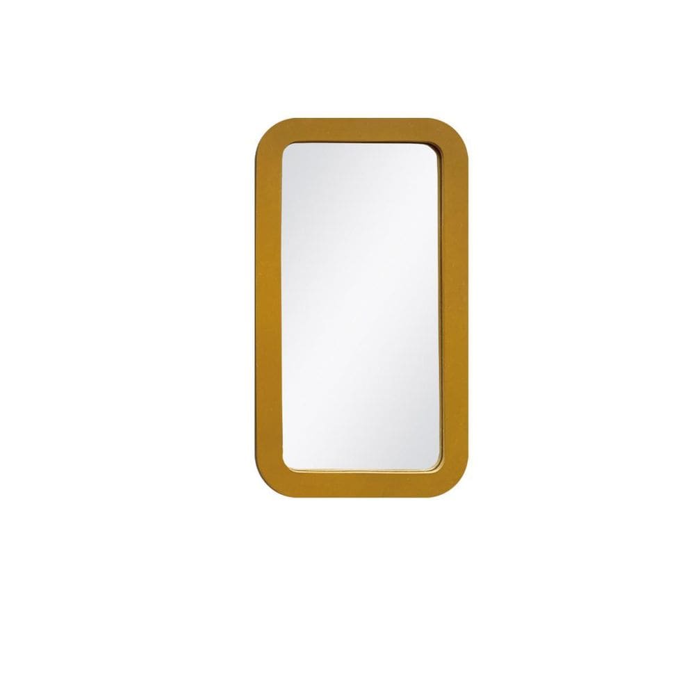 Espelho Emoldurado Polí Freijó 45X25Cm Retangular