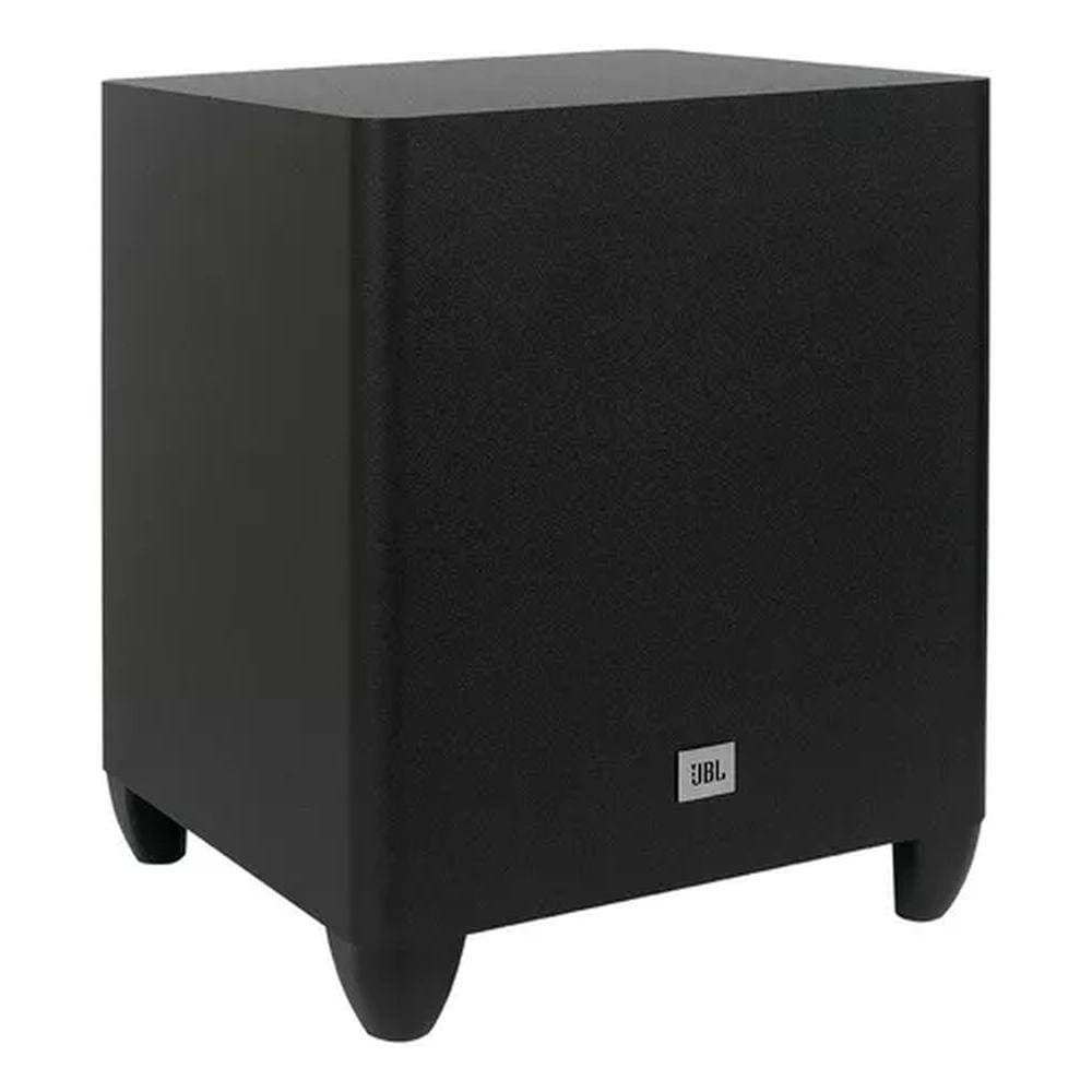 Subwoofer Ativo 8 Pol. 100w Rms Bass-reflex Bivolt Cor Preto 100v/220v JBL CI8P - Preto