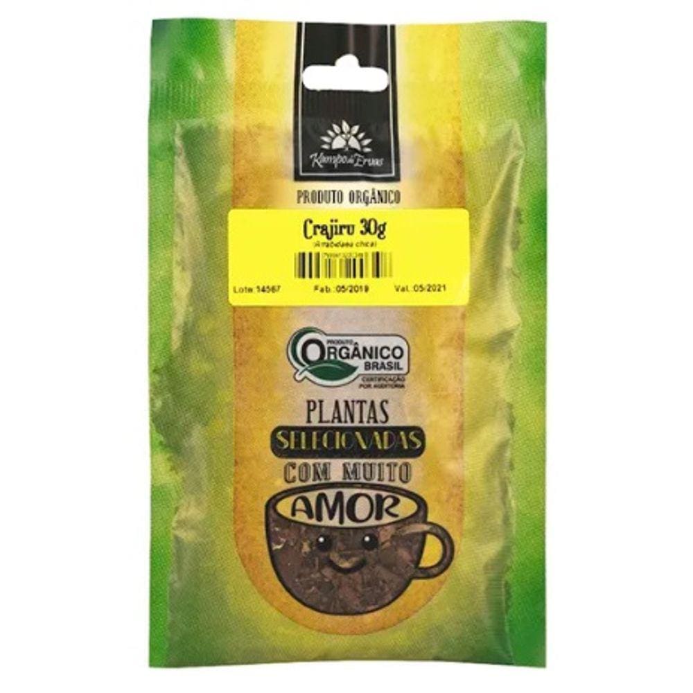 Chá de Crajiru Orgânico Kampo de Ervas 30g
