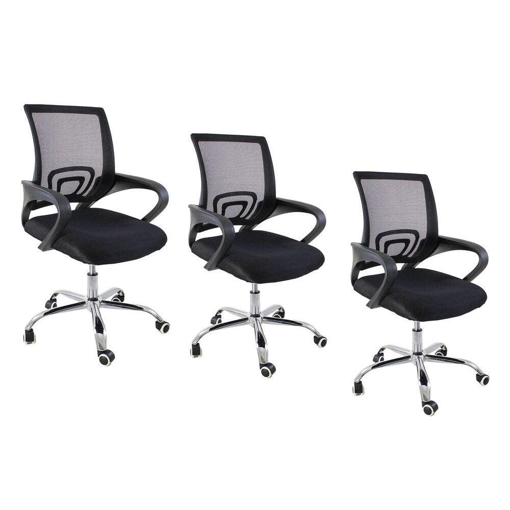 Kit 3 Cadeiras de Escritório Begonia Tela Mesh Ergonômico