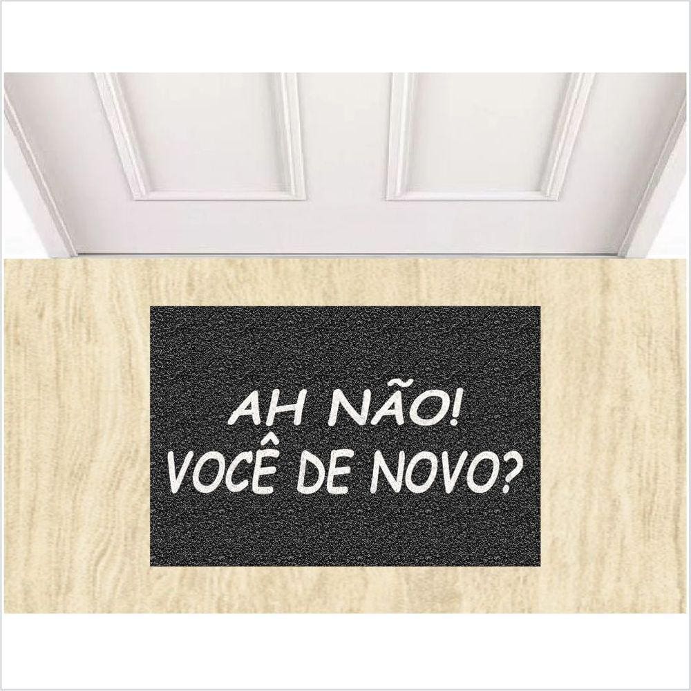 Tapete Ah Não Você De Novo, Tapete Divertido.