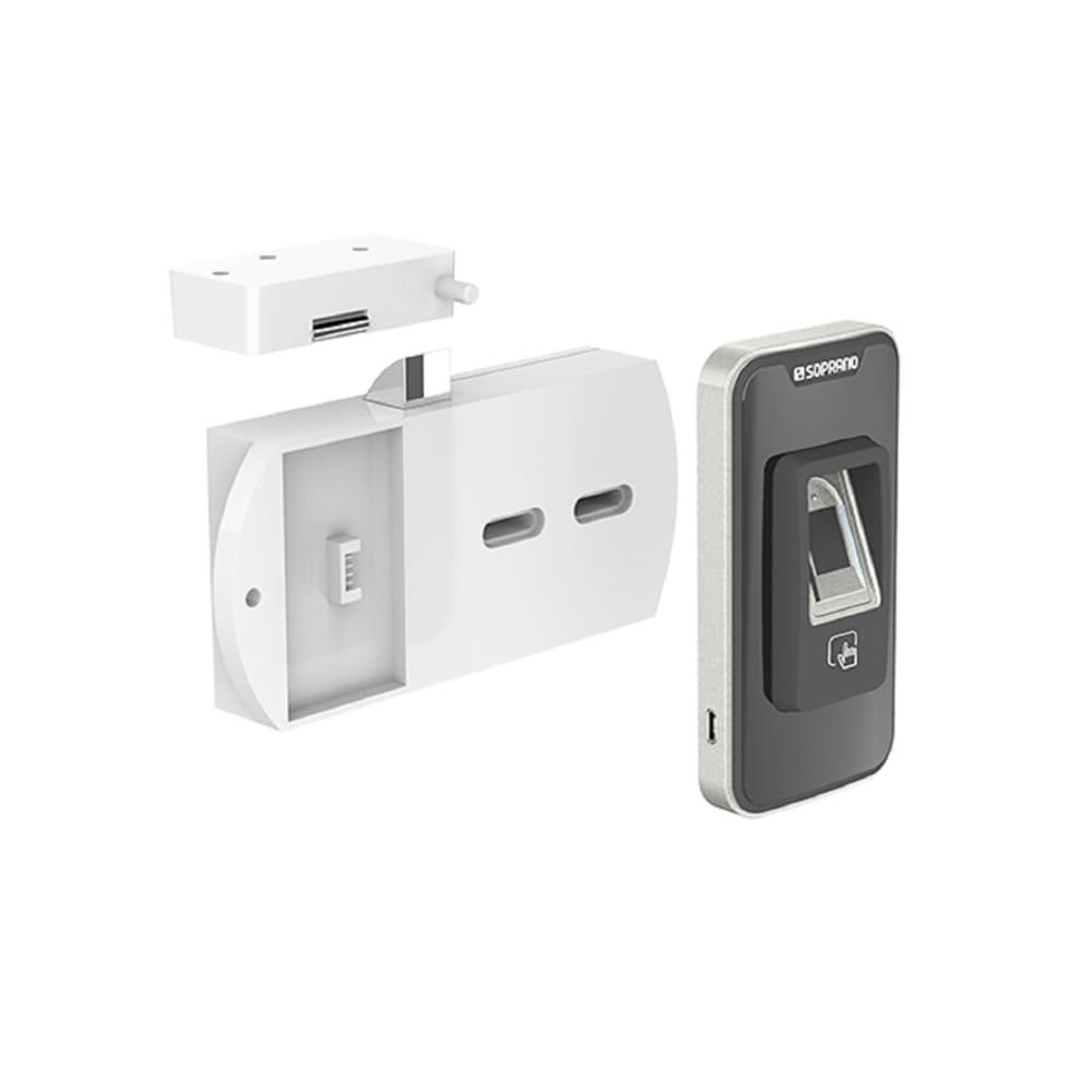 Fechadura Biométrica Digital para Portas e Gavetas Móveis 1733
