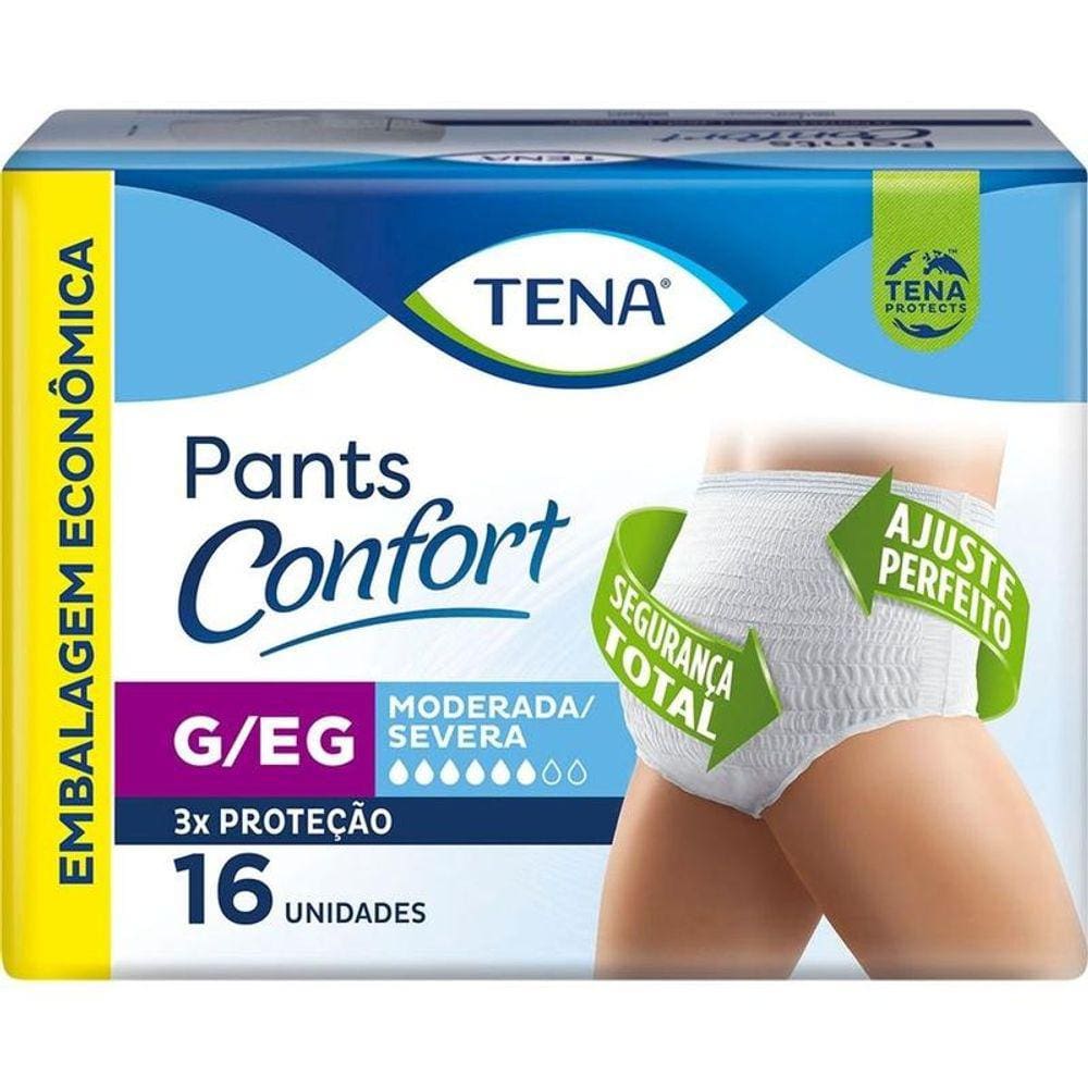 Roupa íntima Tena Pants Confort G/EG 16 unidades