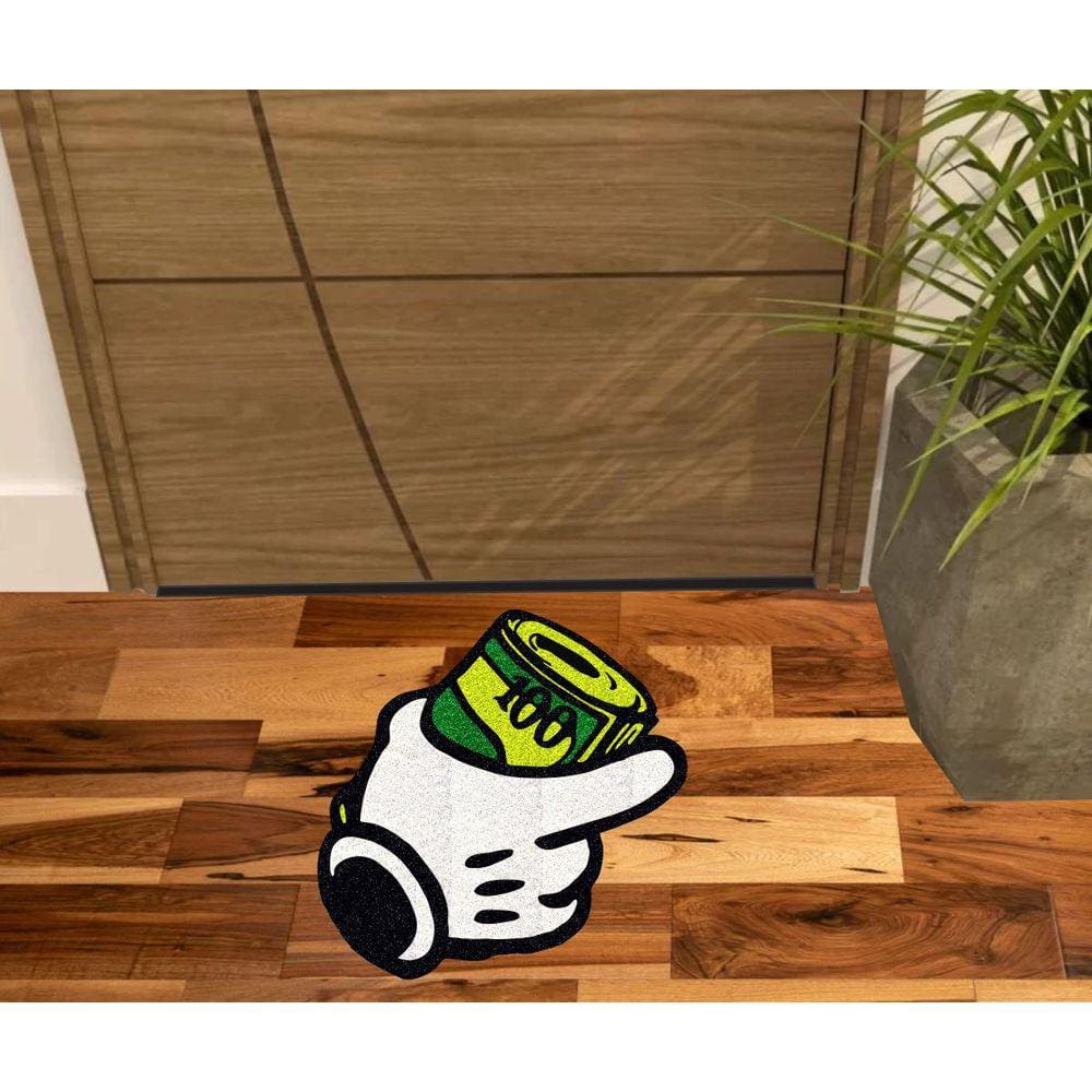 Tapete Decoração Mão De Dollar, Tapetes Diferentes E Divertidos.
