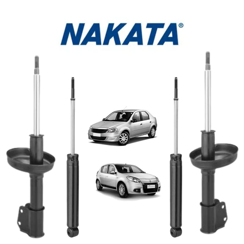Jogo Amortecedor Nakata Dianteiro/Traseiro Sendero 2007 A 2014