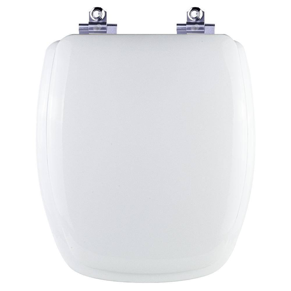 Assento Sanitário Almofadado Soft Close Stylus Branco para vaso Celite