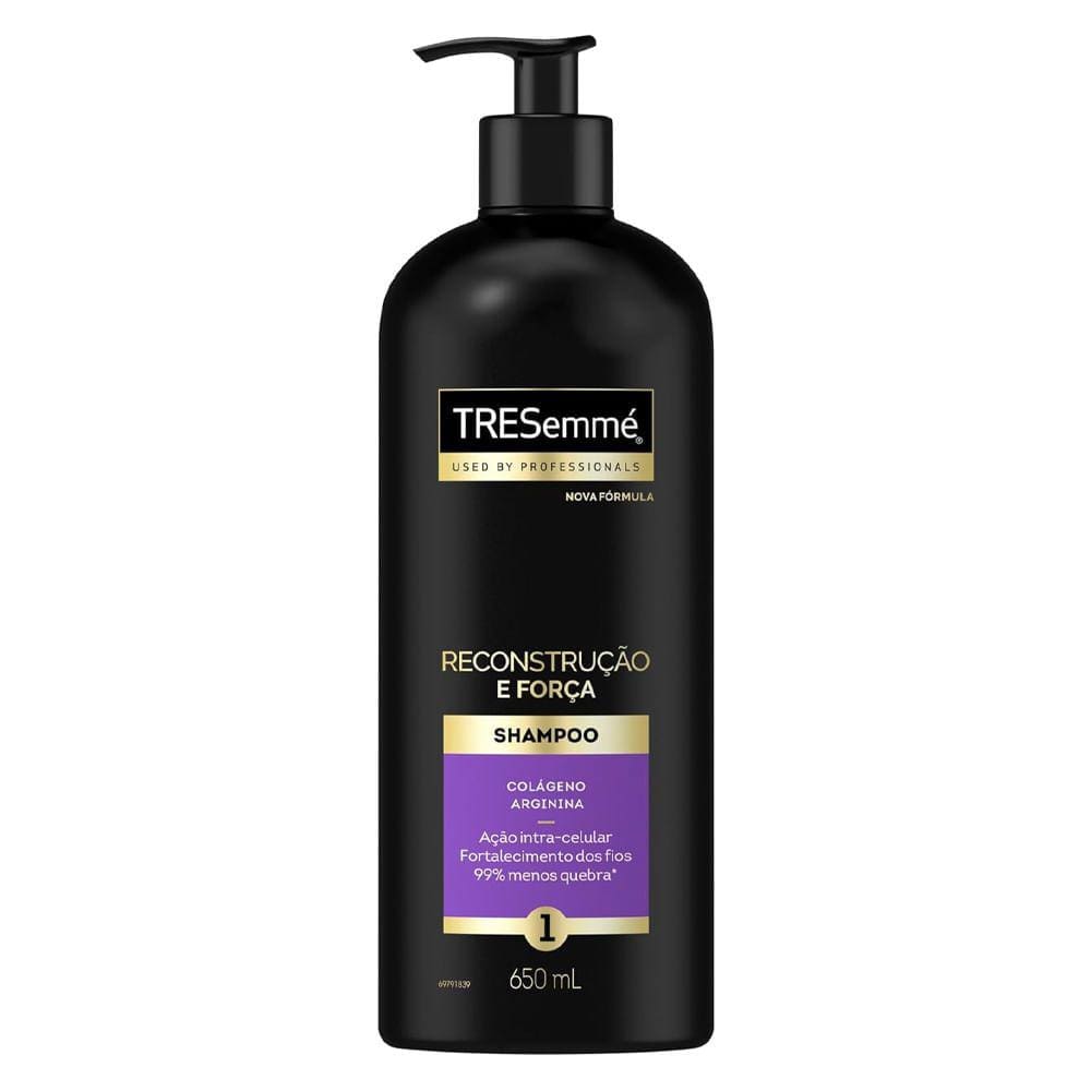 Shampoo Tresemmé Reconstrução E Força 650ml