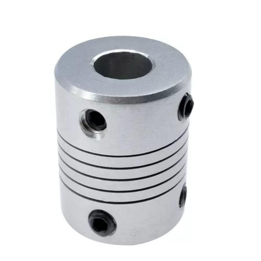 Acoplamento Flexivel De Aluminio  6,35X10mm
