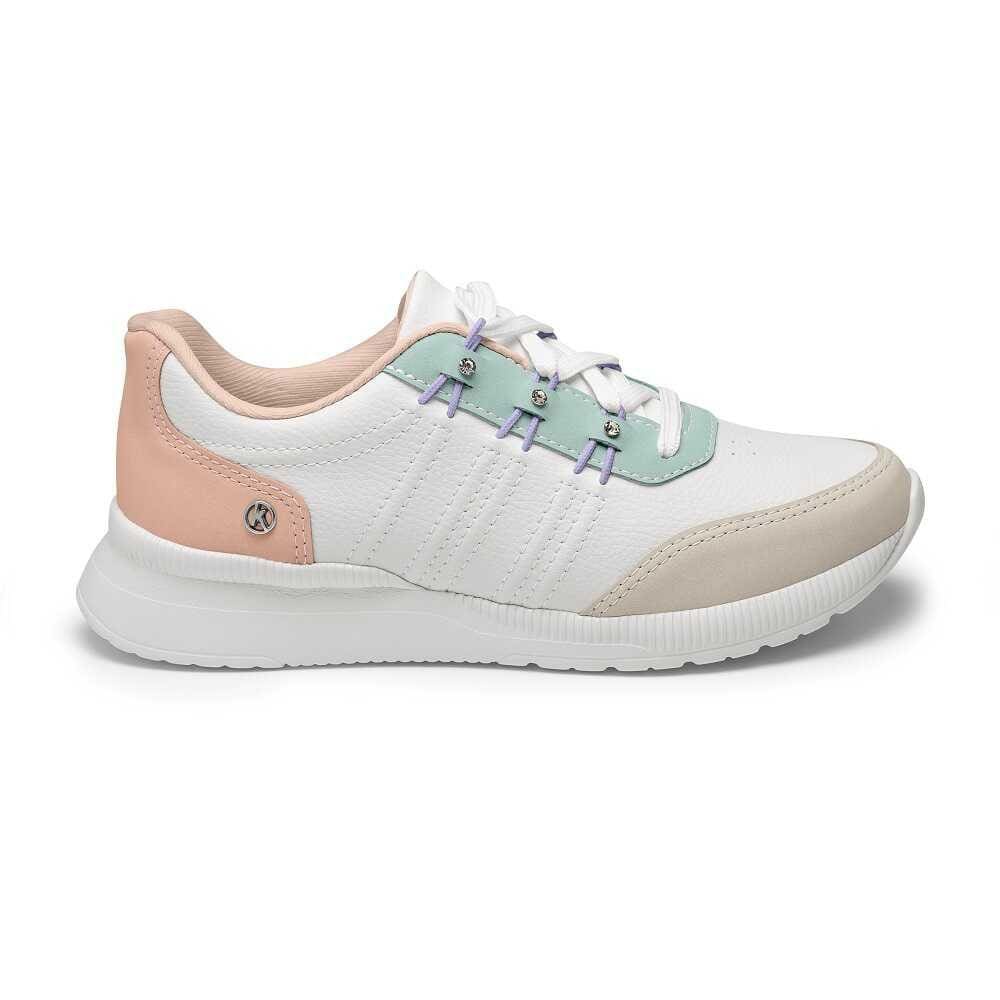 Tênis Casual Kolosh C3151 Feminino - Branco