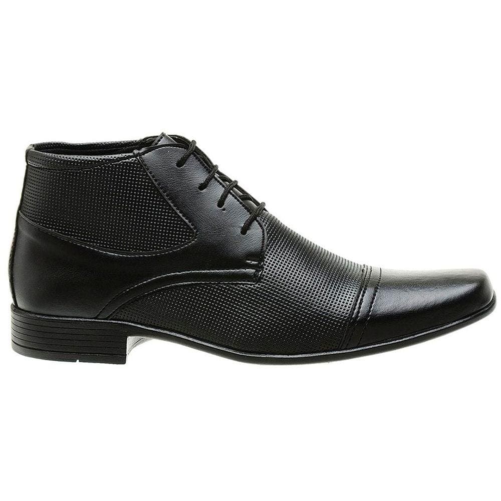 Bota Social Classica Masculina Siroco Preta