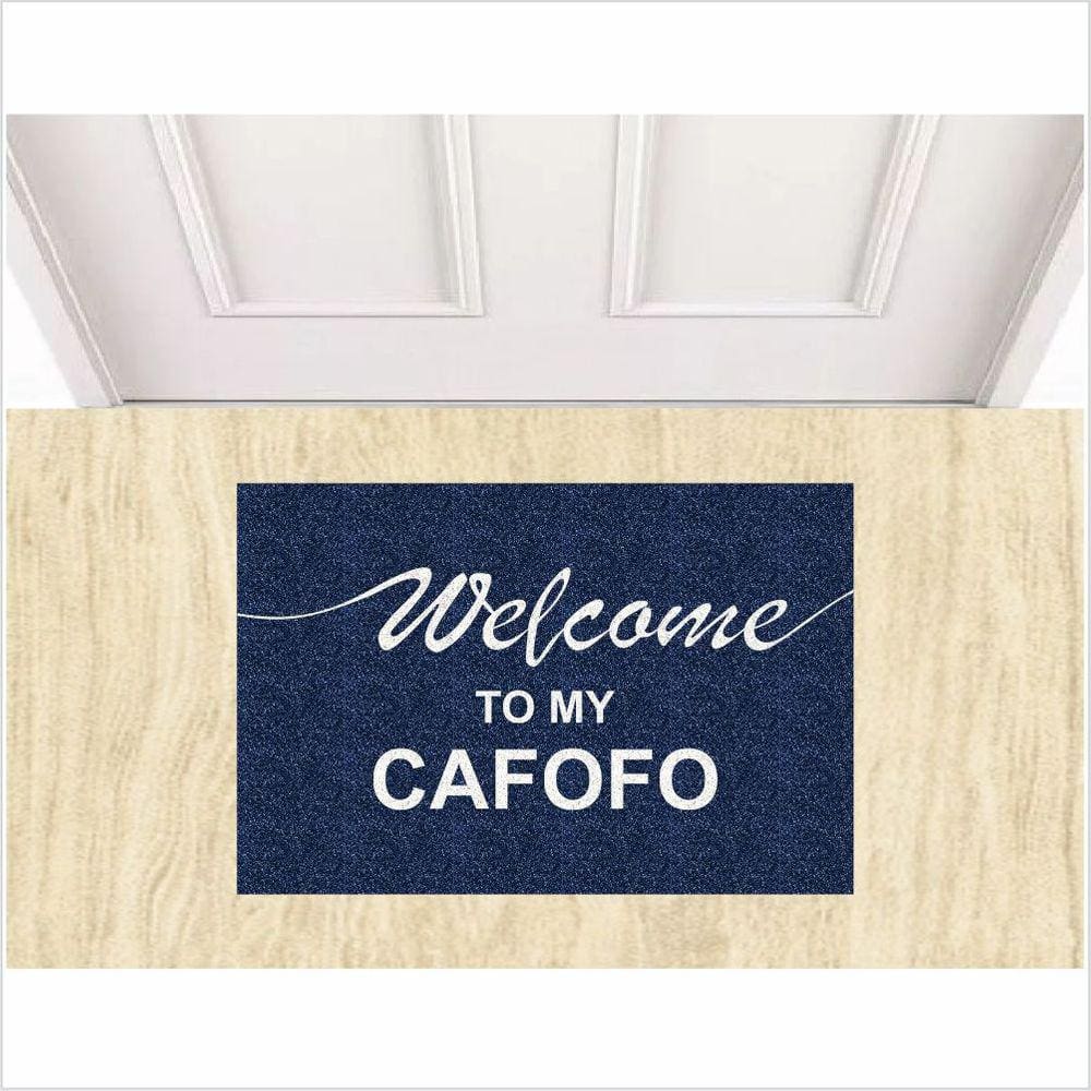 Tapete Porta De Entrada Sala Cozinha Welcome To My Cafofo