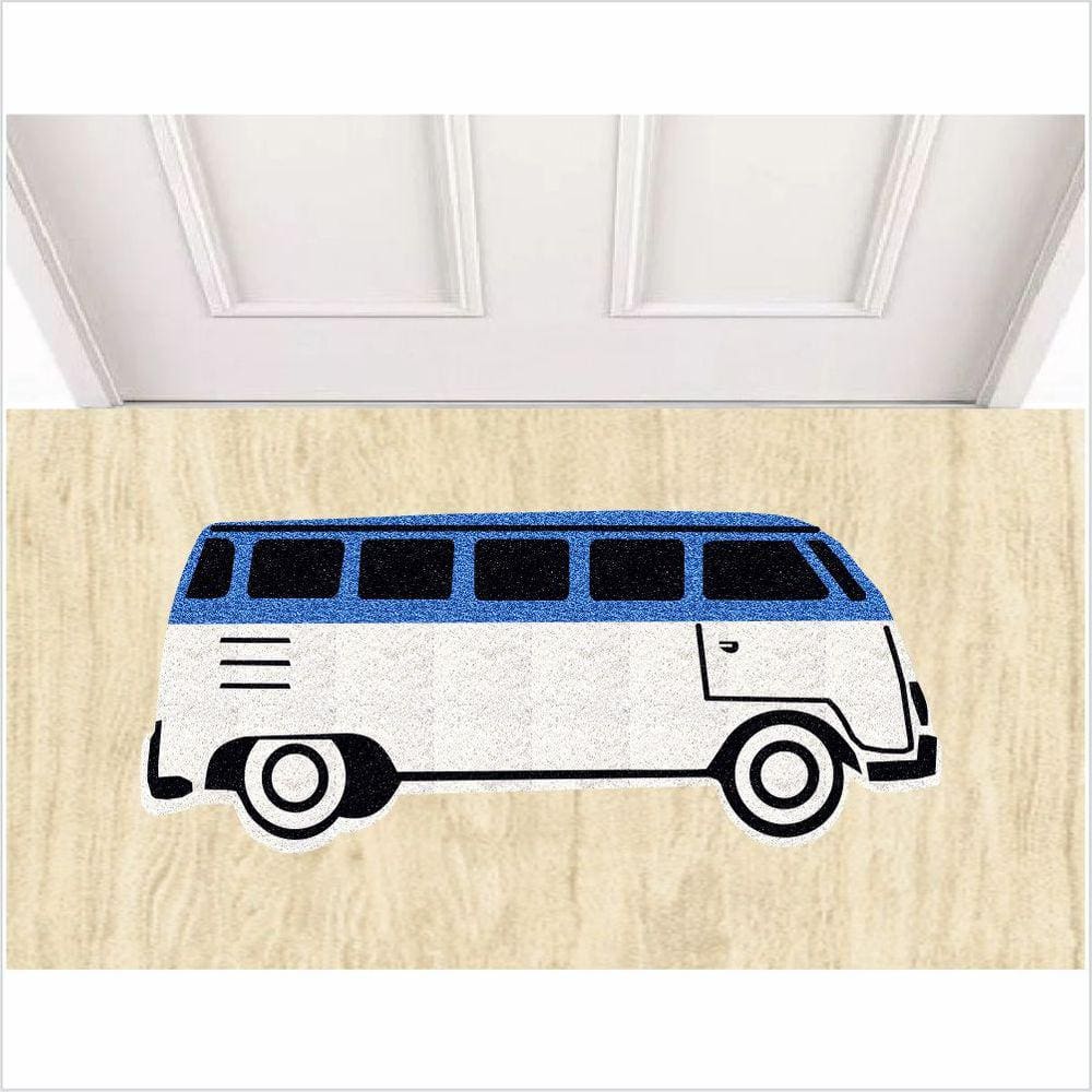 Tapete Kombi Carro No Formate, Tapetes Para Porta Decoração