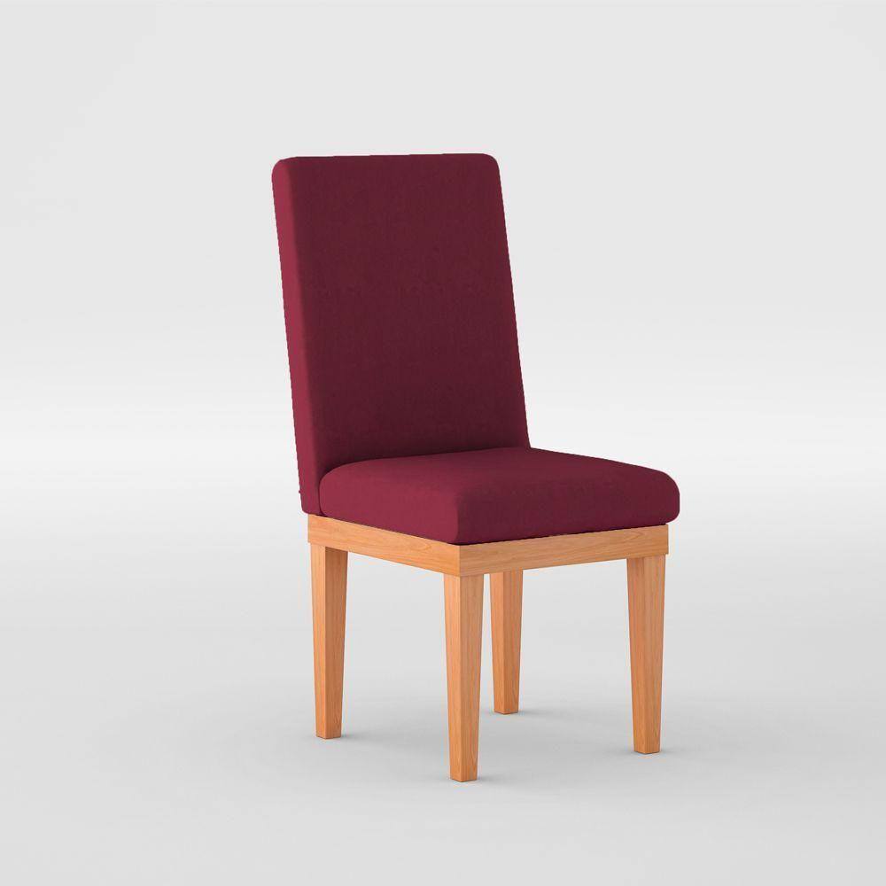 Cadeira Mesa De Jantar Reforçada Marsala