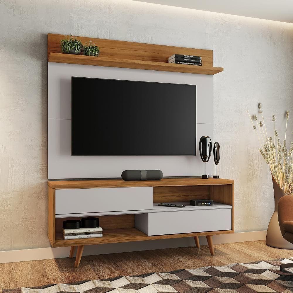 Conjunto Para Sala Rack E Painel De Tv