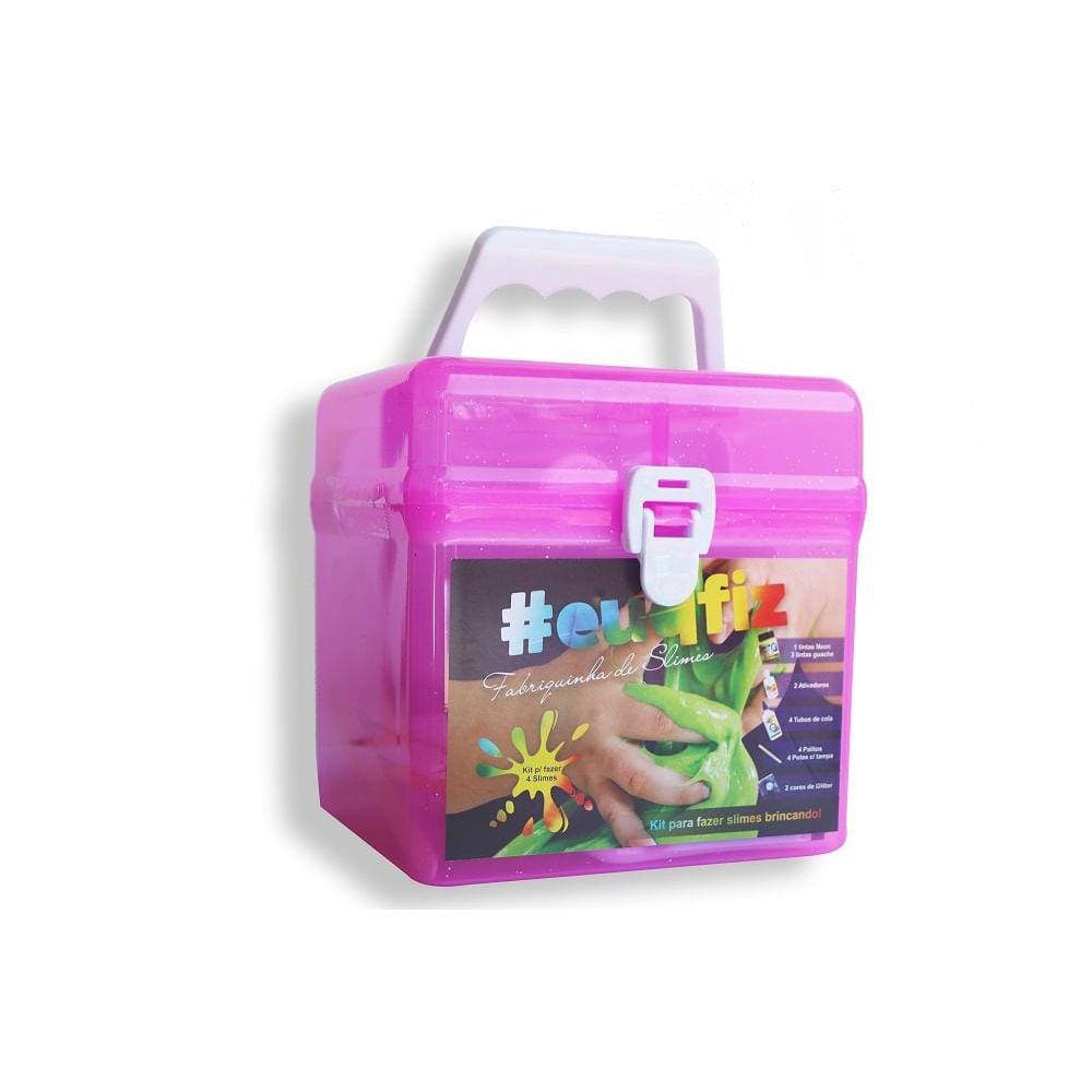 Fabriquinha de Slimes #Euqfiz Rosa - I9 Brinquedos