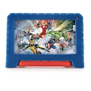 Tablet Multi Avengers com Controle Parental 7 pol 4GB RAM 64GB Android 13 Quad Core + Case + Wi-fi - NB417