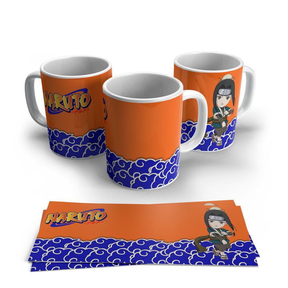 Caneca de Porcelana Naruto Haku Personagens