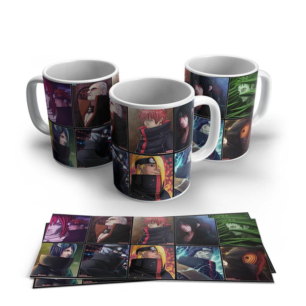 Caneca de Porcelana Naruto Modelo 037