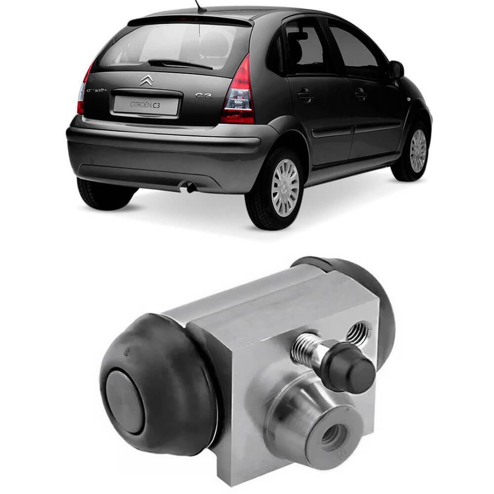 Cilindro Burrinho Freio Roda Traseiro Citroen C3 2010 a 2012