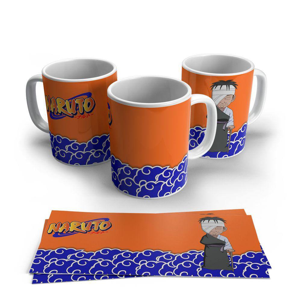 Caneca de Porcelana Naruto Danzo Personagens