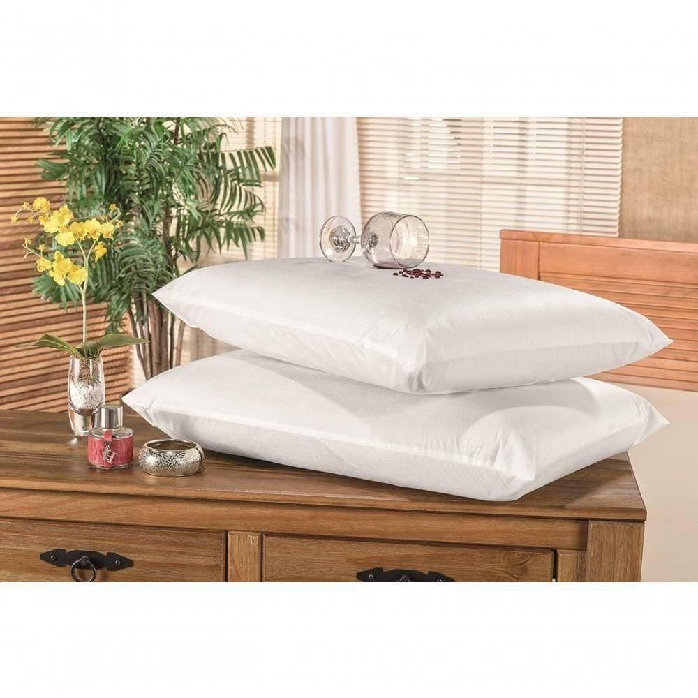 Protetor Impermeável De Travesseiro Mr 01 Peça - Branco