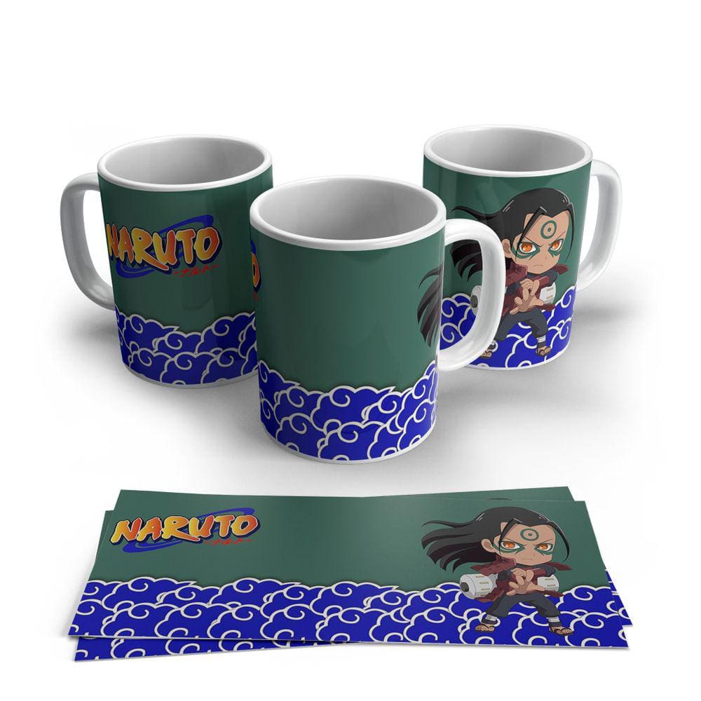 Caneca de Porcelana Naruto Hashirama Personagens