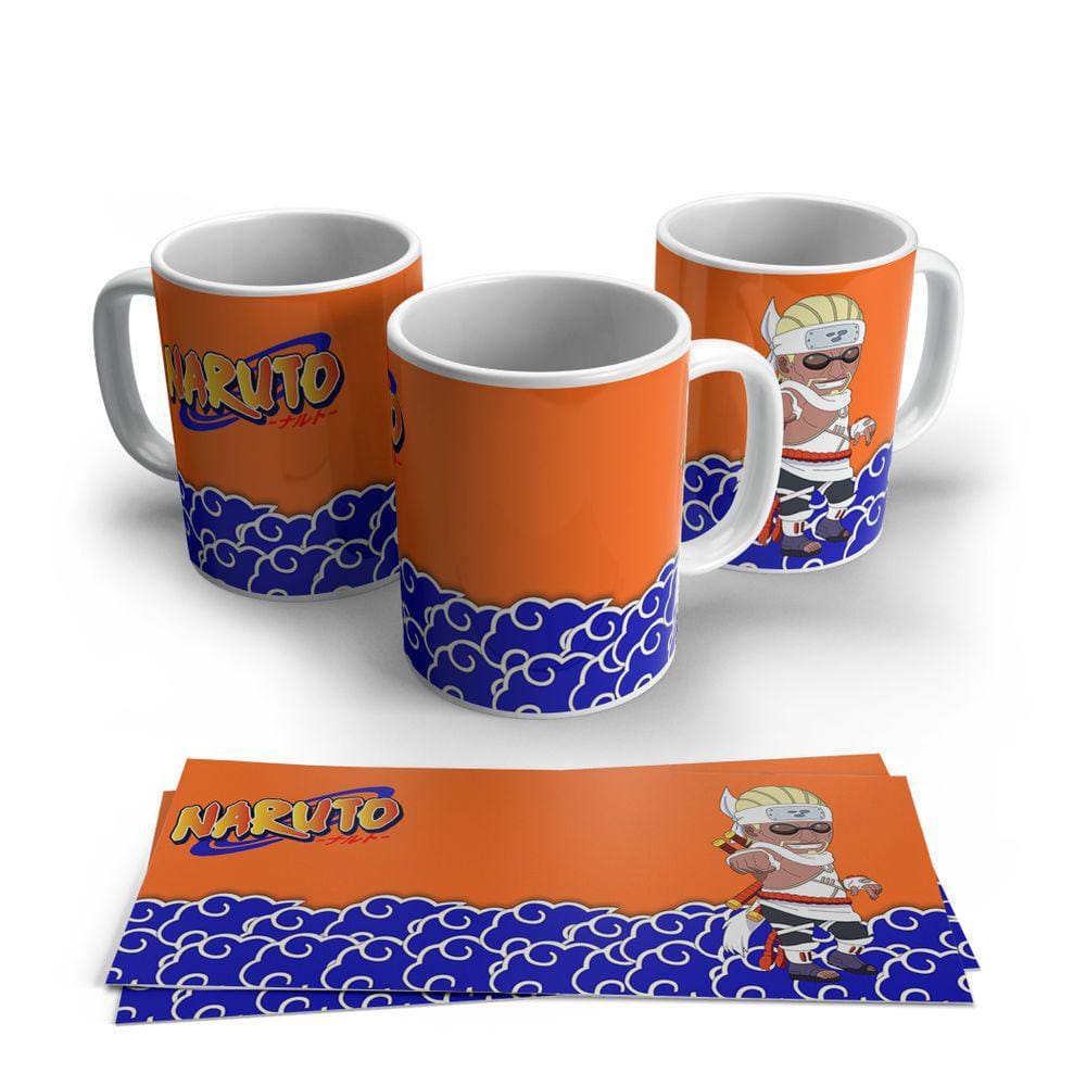 Caneca de Porcelana Naruto Bee Personagens