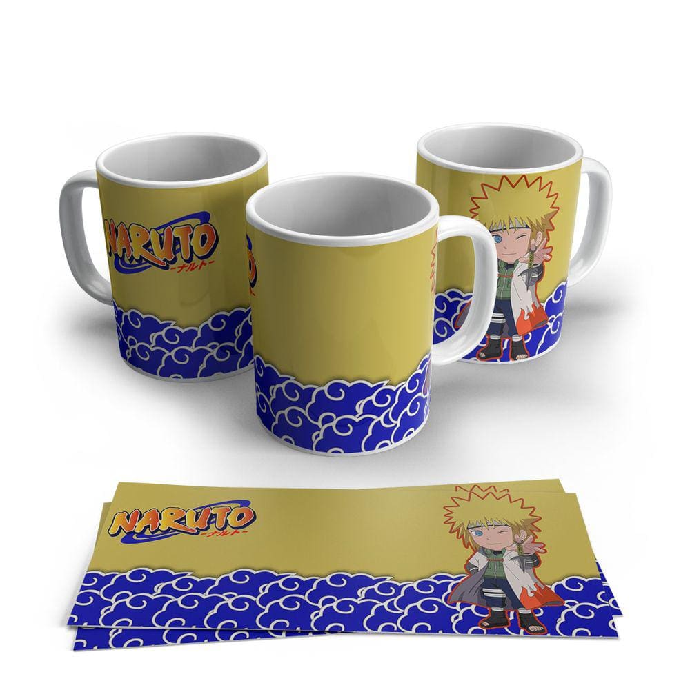 Caneca de Porcelana Naruto Namikaze Minato 1