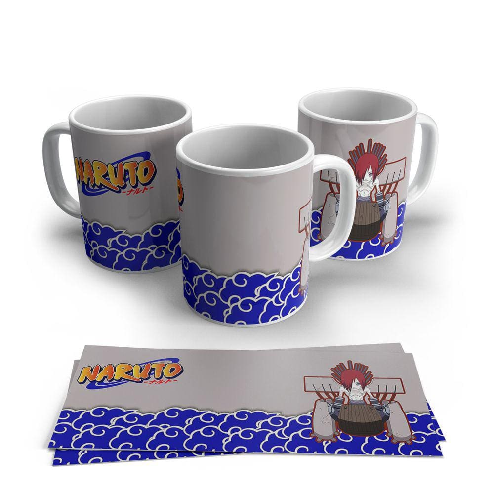 Caneca de Porcelana Naruto Nagoto Personagens