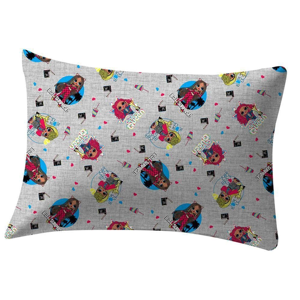 Fronha Portallarda Lol Omg Cinema 48Cmx68Cm Mescla