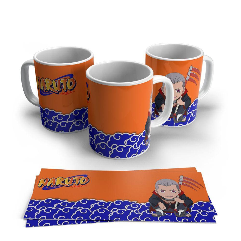 Caneca de Porcelana Naruto Hidan Personagens