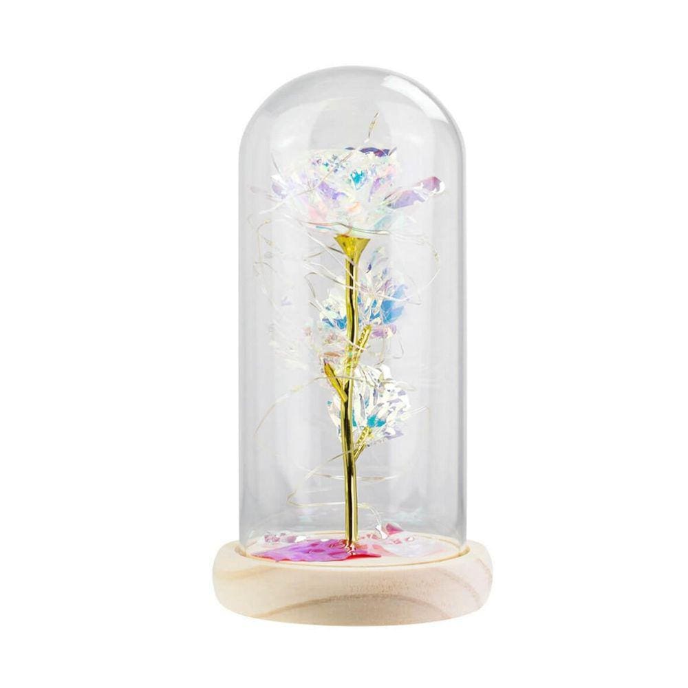 Luminária Cilíndrica Rosa/Vermelha/Branca 22cm - Luz Baixa