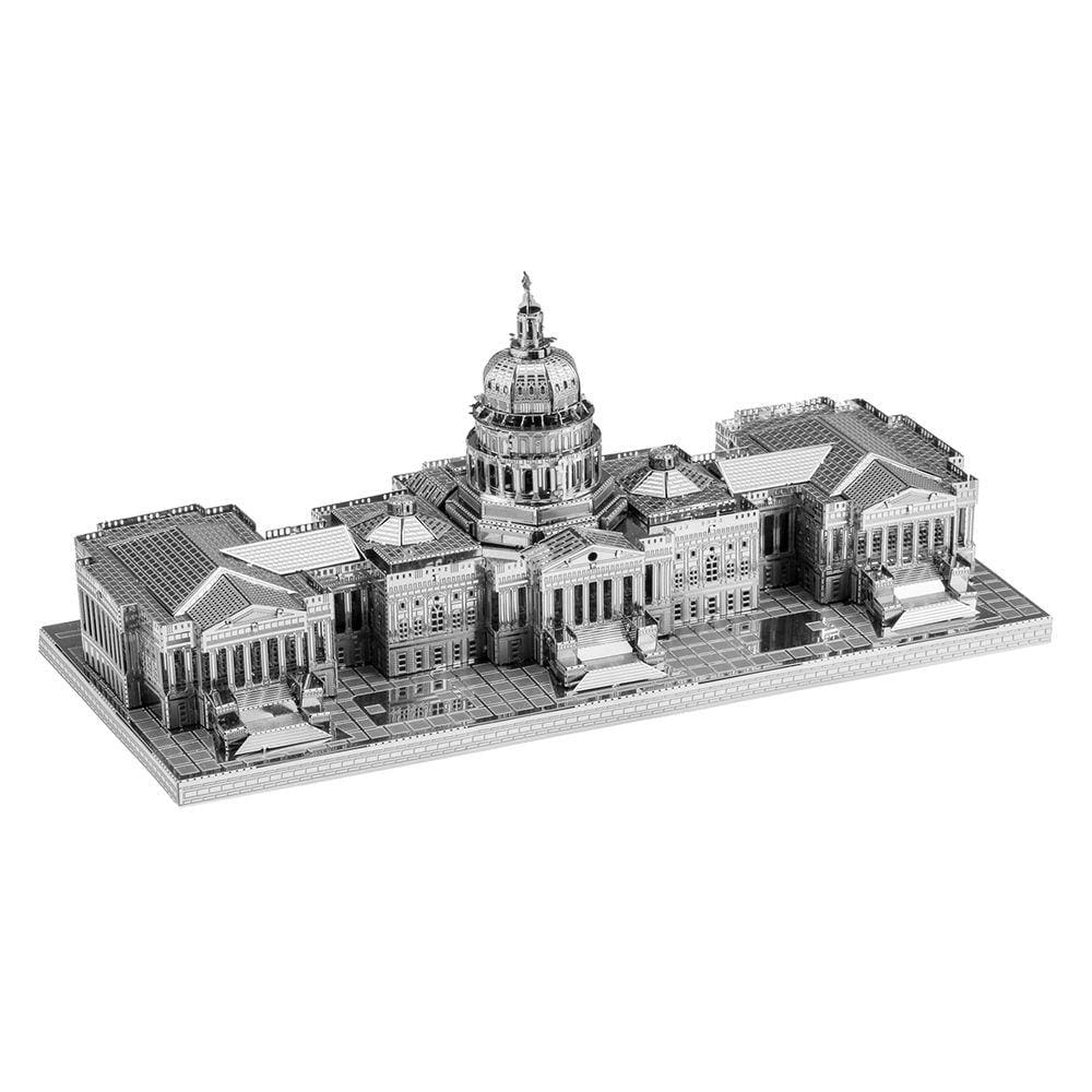 Miniatura De Montar Metal Earth Premium Series - Us Capitol