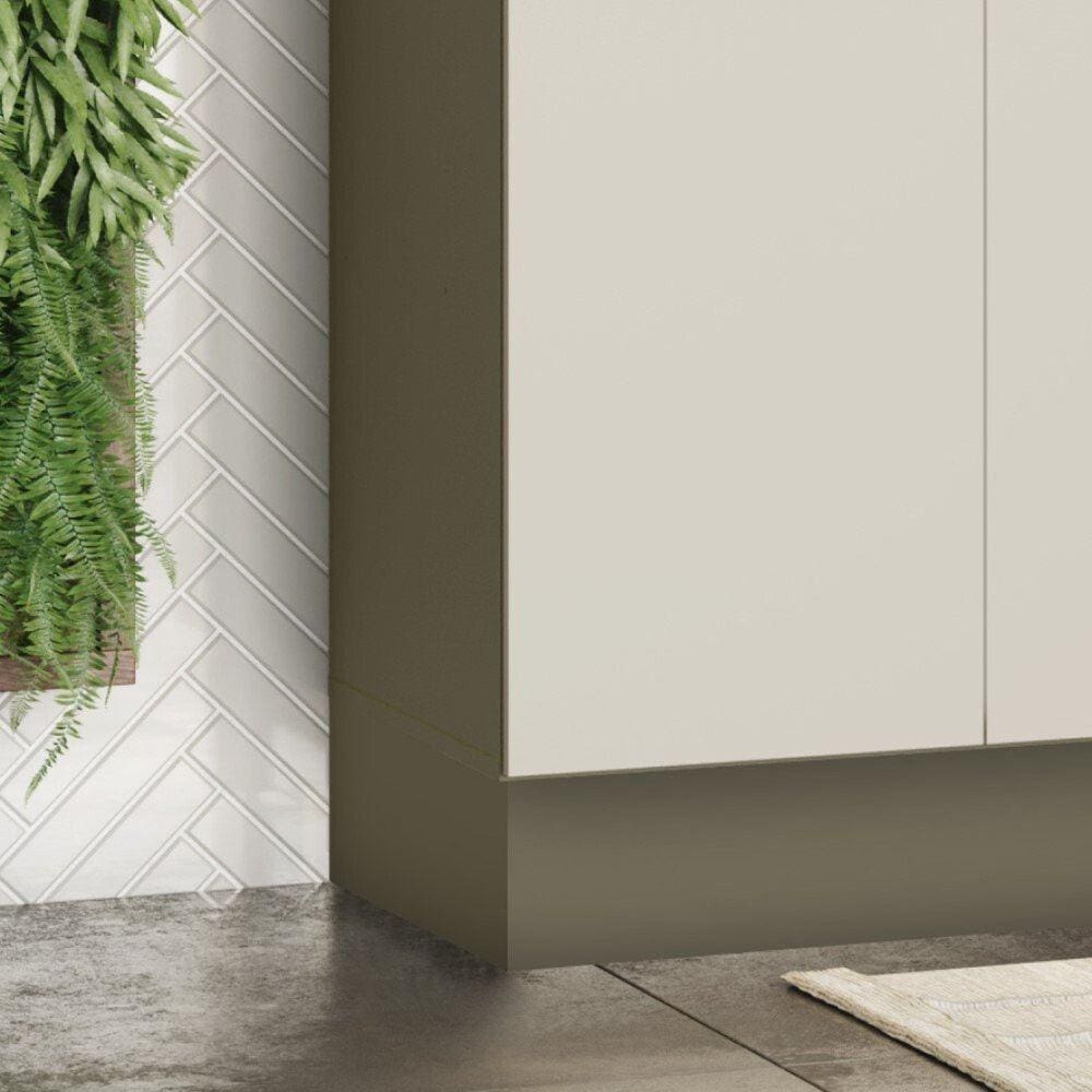 Rodapé Para Fechamento Lateral 100% MDF Aurora Duna