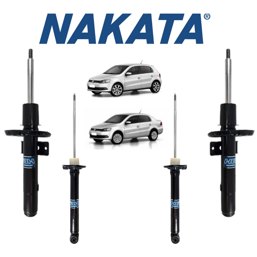 4 Amortecedor Nakata Dianteiro + Traseiro Voyage 2008 A 2020