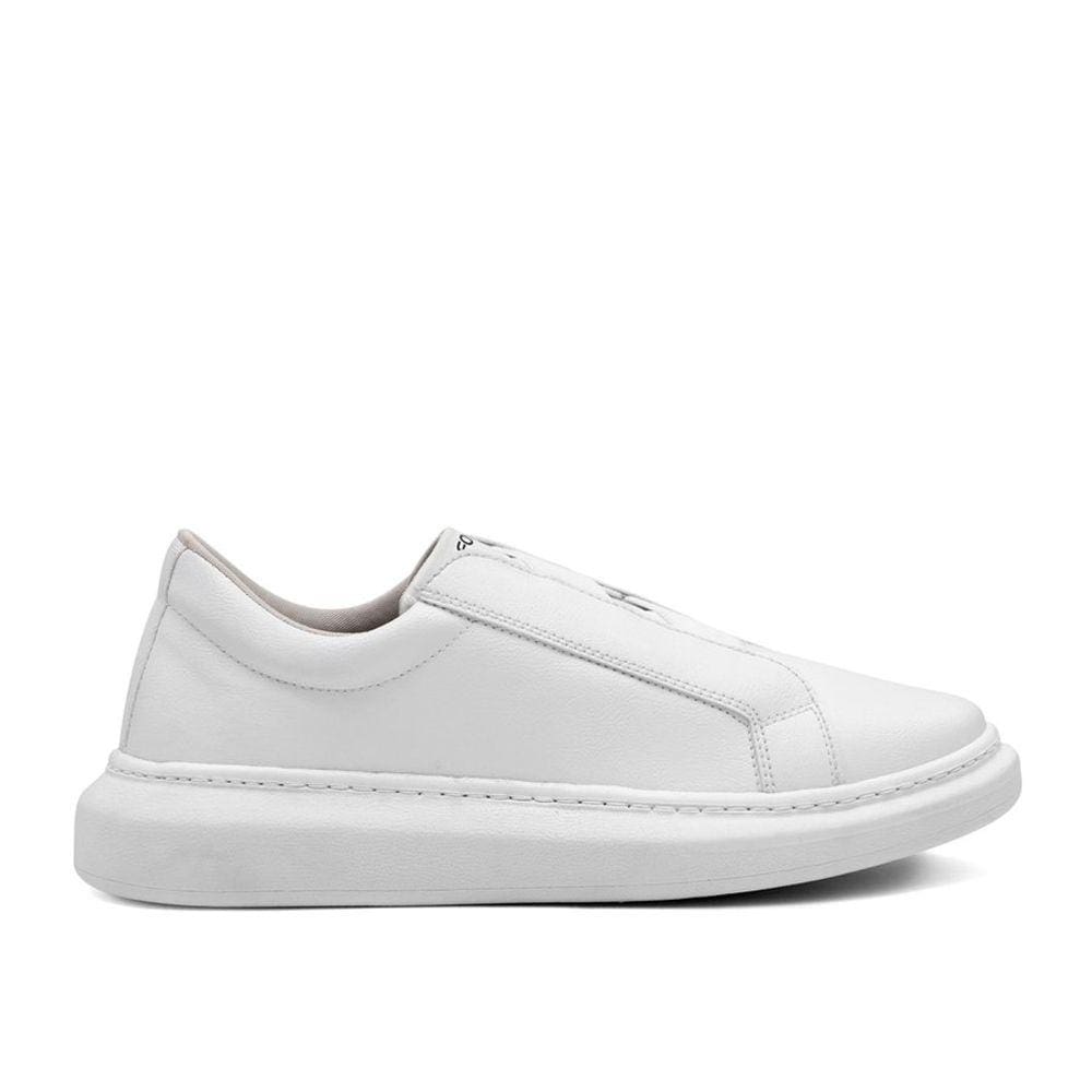 Sapatenis Masculino Mcqueen Elastico Branco