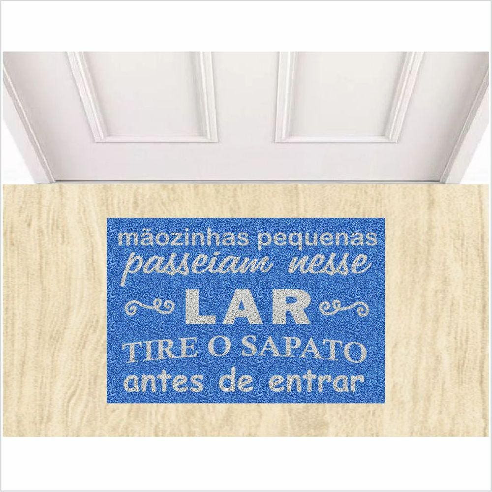 Tapete Lar Doce Lar Medida Porta De Entrada.