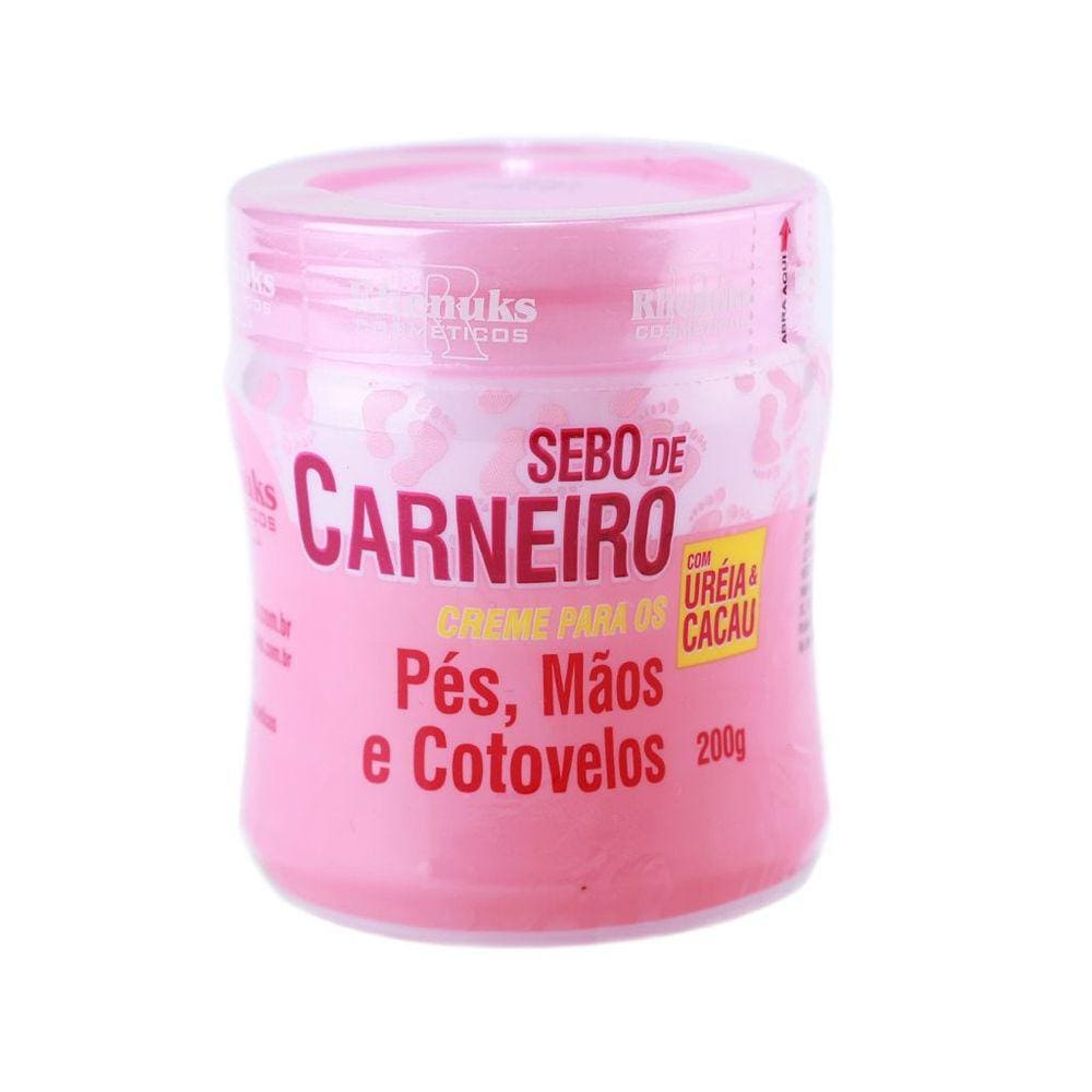 Creme SEBO DE CARNEIRO com uréia - Rhenuks 200 ml
