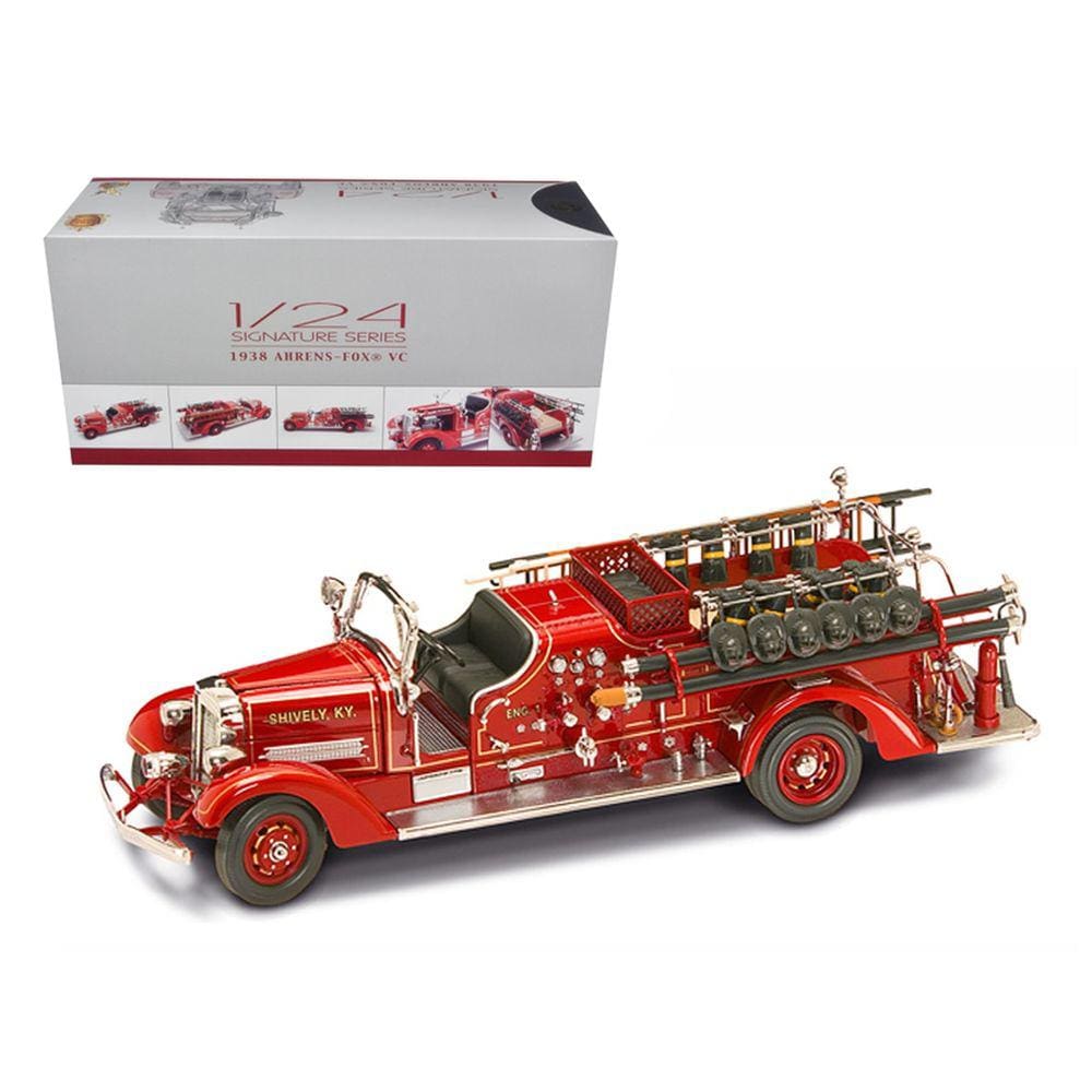 Miniatura Caminhão De Bombeiro Ahrens-Fox 1938 Escala 1/24