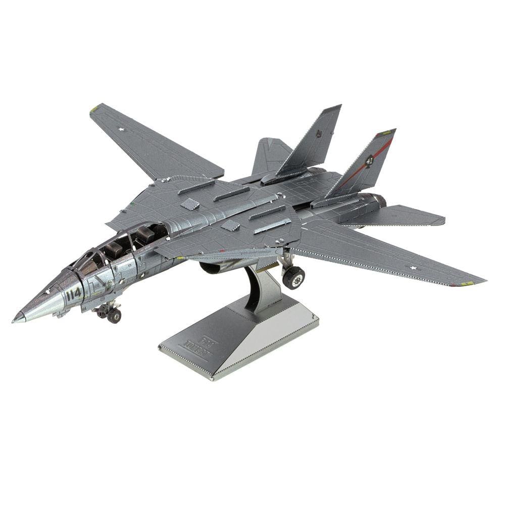 Miniatura De Montar Caça Americano F-14 Tomcat Metal Earth