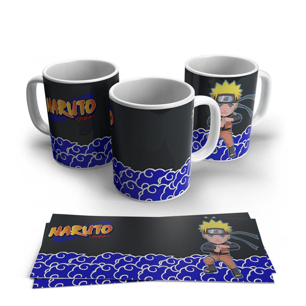 Caneca de Porcelana Naruto Naruto Personagens